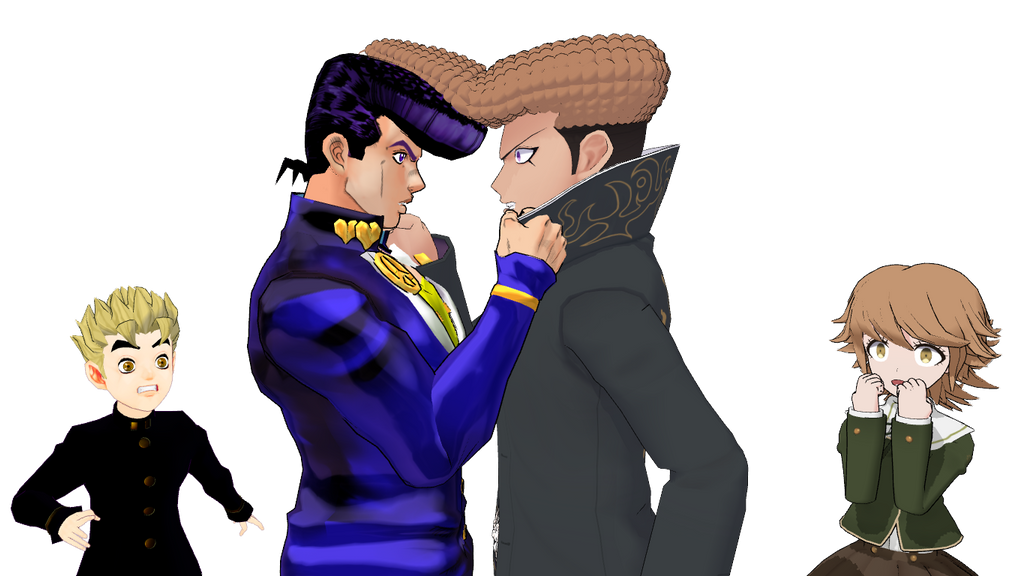 MMD Josuke VS Mondo by kentama556dd on DeviantArt