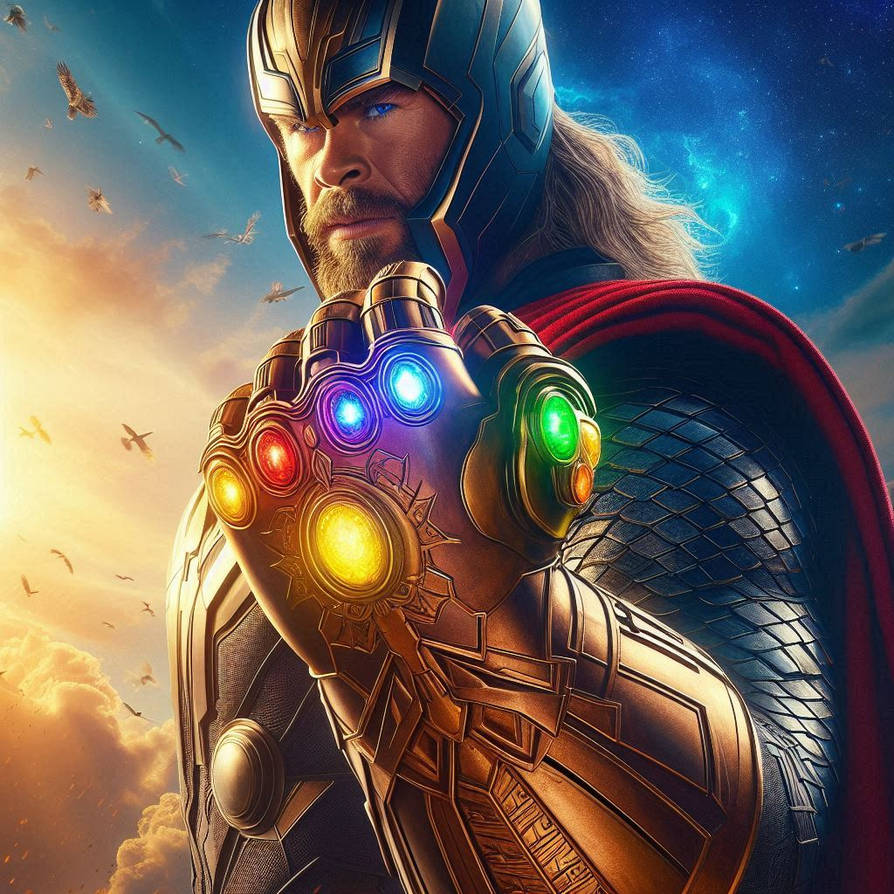 Thor w/ Infinity Gauntlet by ZenoThunder on DeviantArt