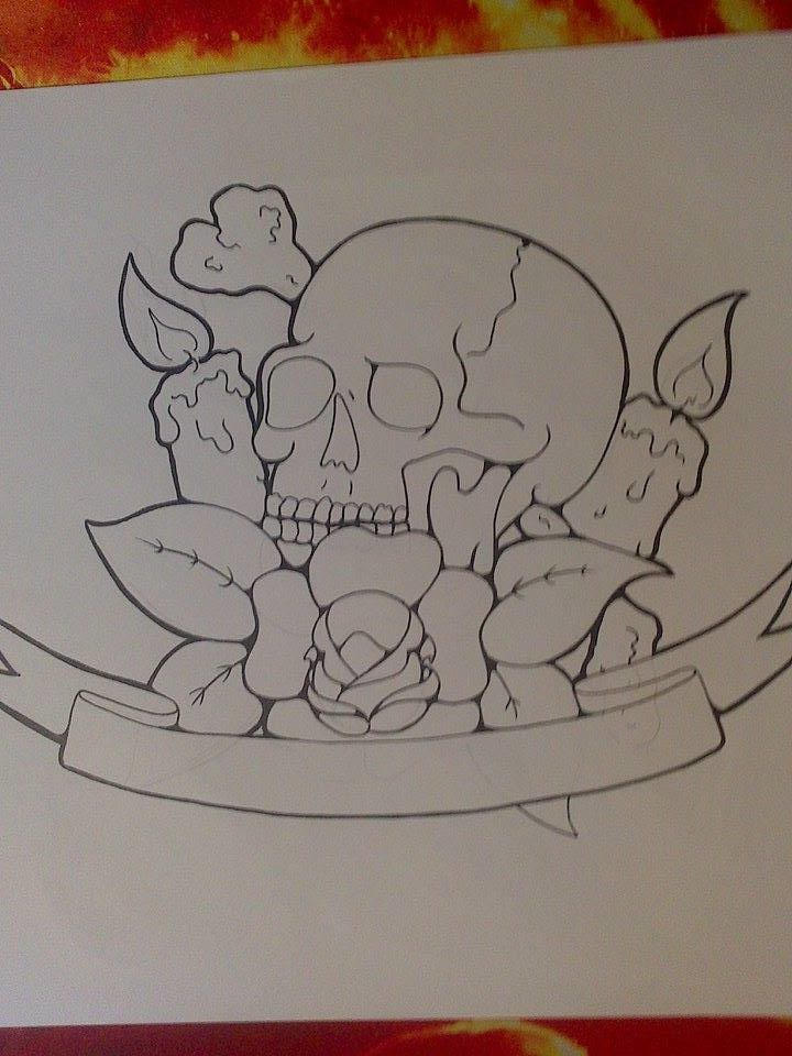 Flash Skull Tattoo By Lefarouche93 On DeviantArt