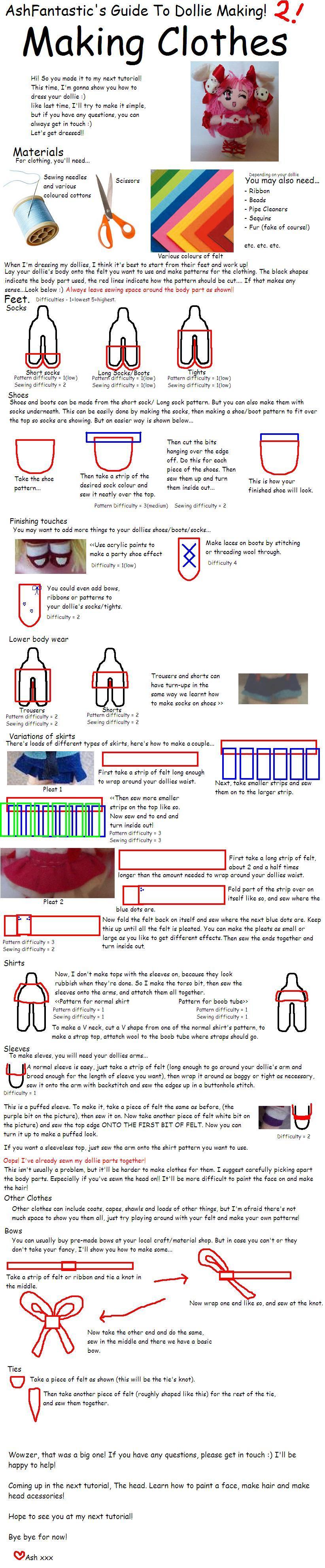 Ash's Dollie Clothes Tutorial