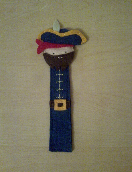 Bookbeard the Pirate Bookmark