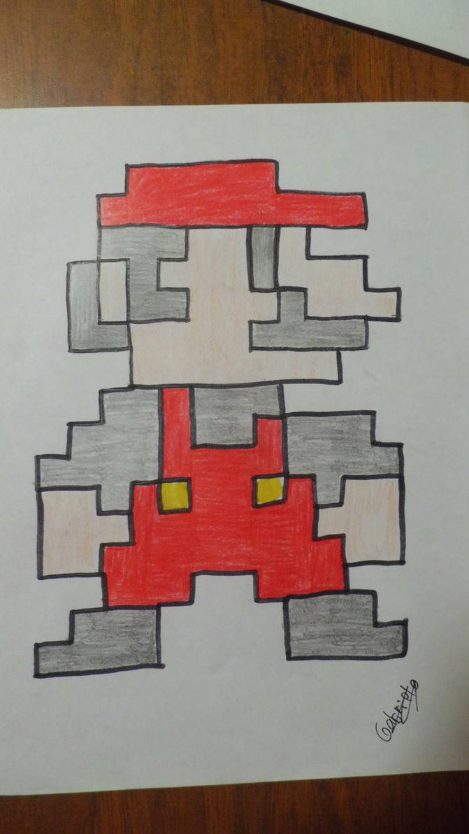Micro Bit Mario Tutorial Mario Bit by Dragona10Blanca100 on DeviantArt