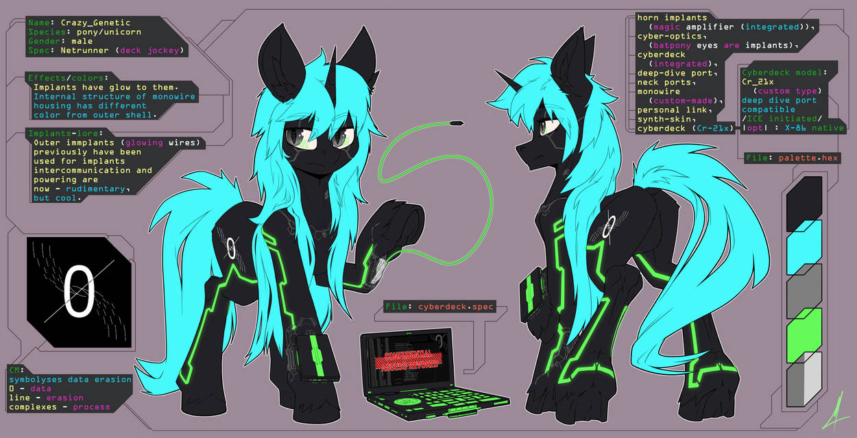 Genetic Construct Deviantart Crazy_Genetic Reference by MidnightFl1ght on DeviantArt