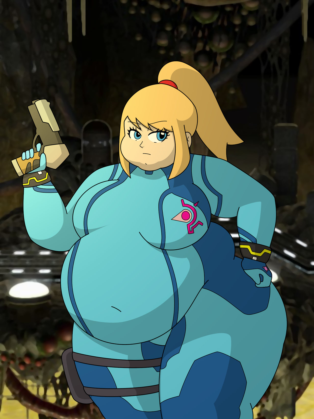 Samus Rude Samus by Emeffy on DeviantArt