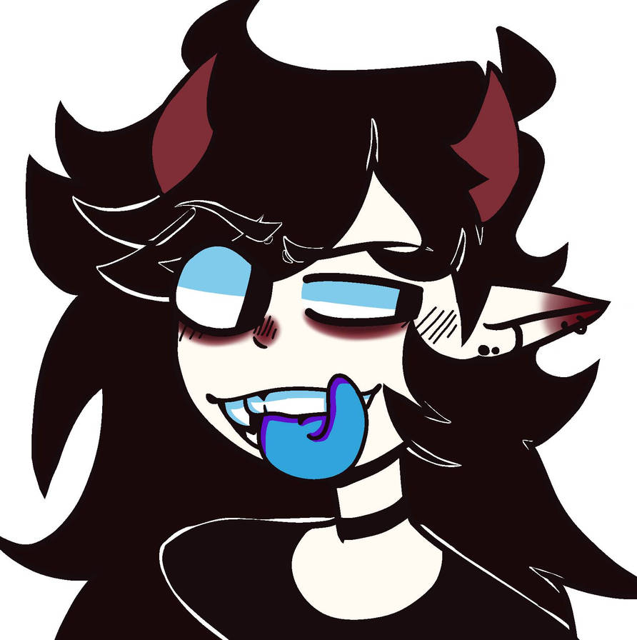 tongue (oc)(design not finalized) by axocrux on DeviantArt