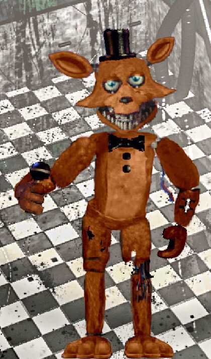 Five Nights at Cupcake's: Whitered Foxy (FNAF 2)