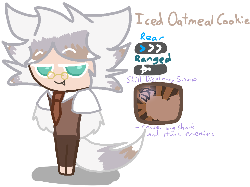 Cookie Run Kingdom OC: Iced Oatmeal Cookie by artsymongoose on DeviantArt Cookie Run Kingdom OC: Iced Oatmeal Cookie by artsymongoose on DeviantArt