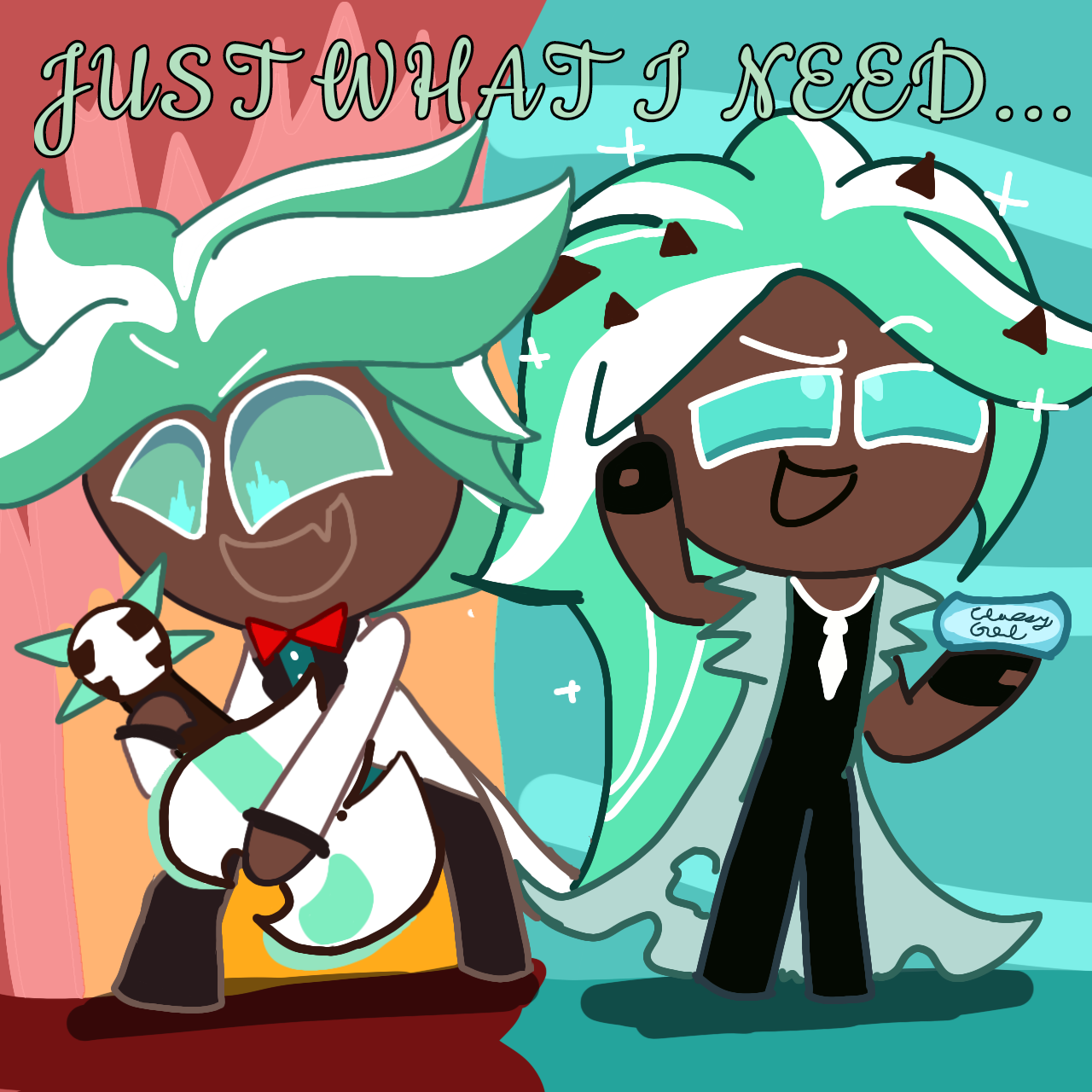 Toothpaste Cookie R Cookie Run Kingdom: Mint and Toothpaste Bonding by artsymongoose on ...