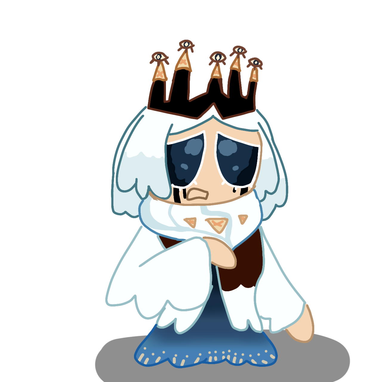 CRK OC: Iced Vanilla Cookie by artsymongoose on DeviantArt