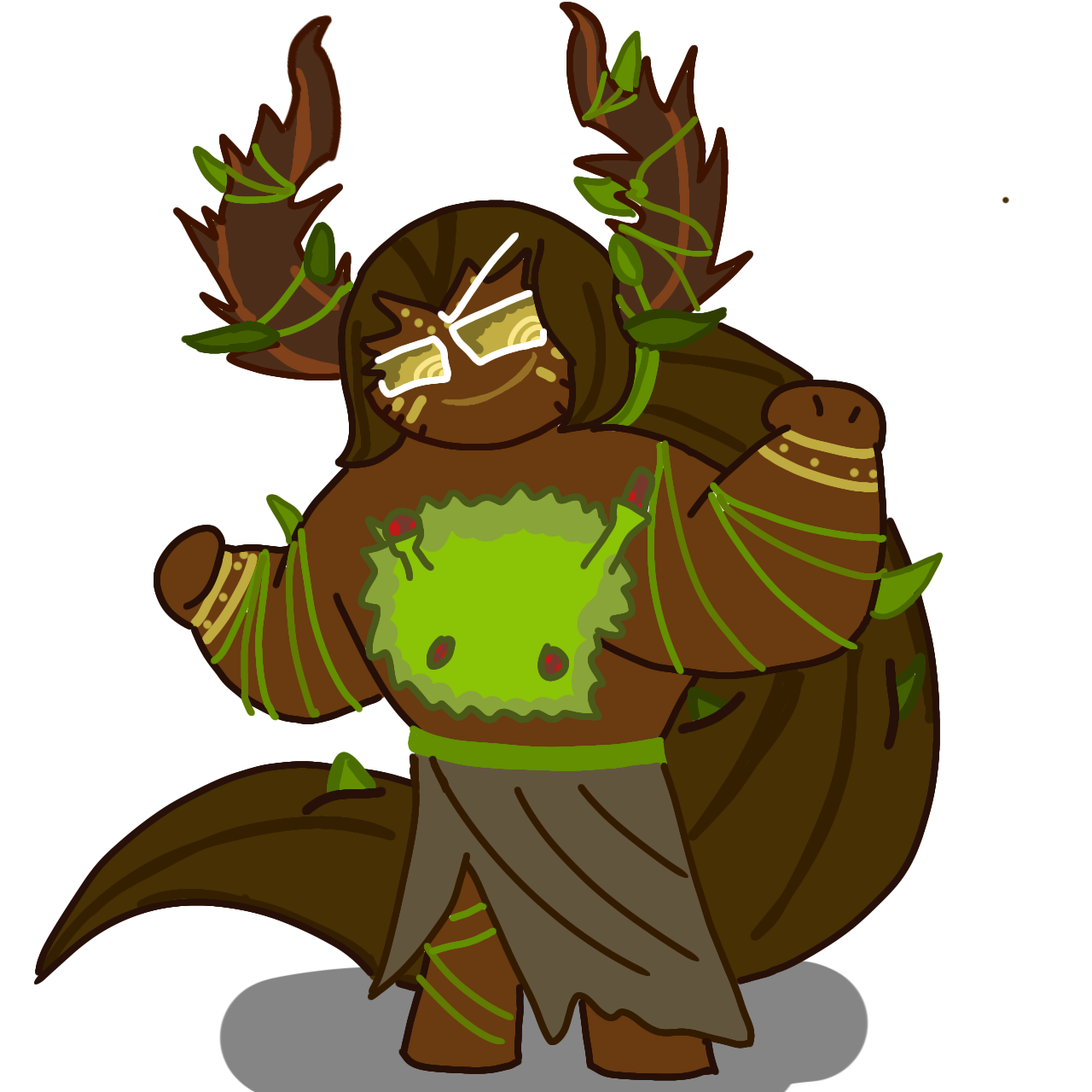 Cookie Run: Hulk Millenial Tree Cookie by artsymongoose on DeviantArt