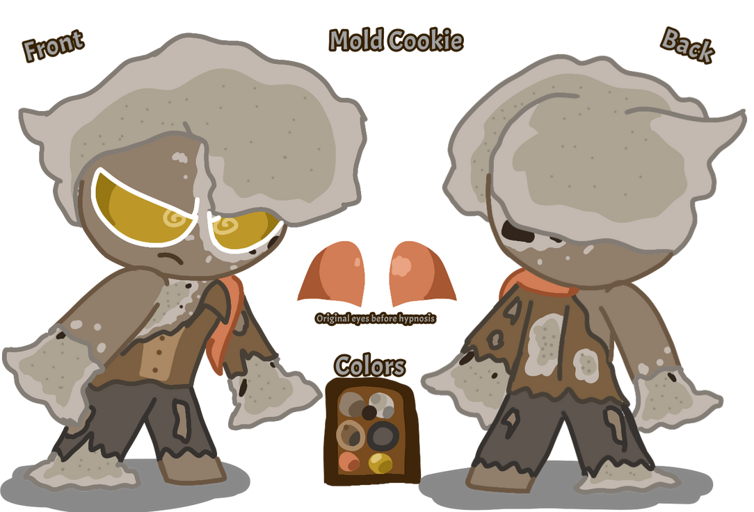 Cookie Run OC Mold Cookie Ref Sheet by artsymongoose on DeviantArt