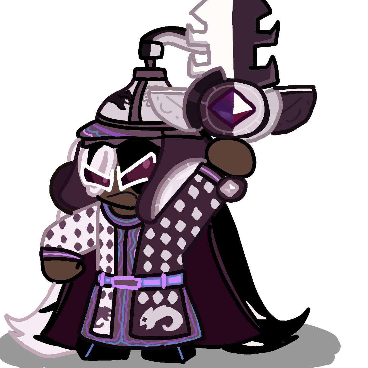 Cookie Run Kingdom: Awakened Dark Cacao (My Take) by artsymongoose