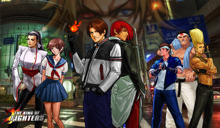 Wallpapers On Kof 4maincharacters Deviantart Wallpapers On Kof 4maincharacters Deviantart