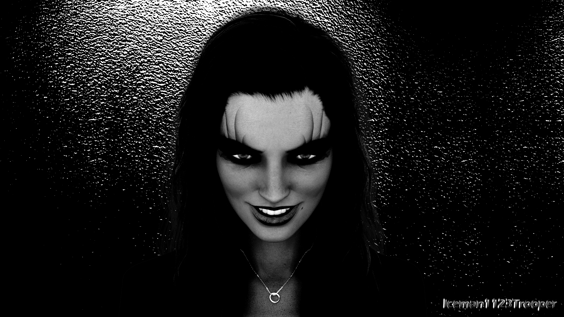 [DAZ]  -  The Black Witch (Black and White)