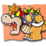 Paper Mario: Sticker Star Bowser design