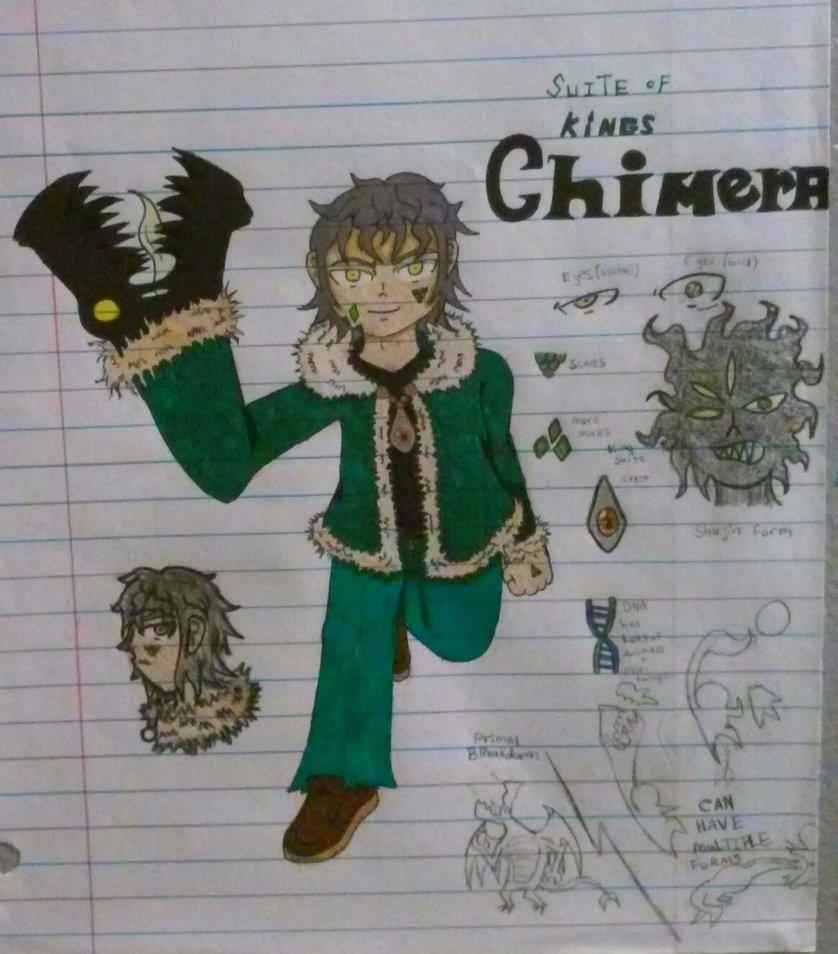 Chimera Reference Chimera Reference Sheet by solidsnivy97 on DeviantArt