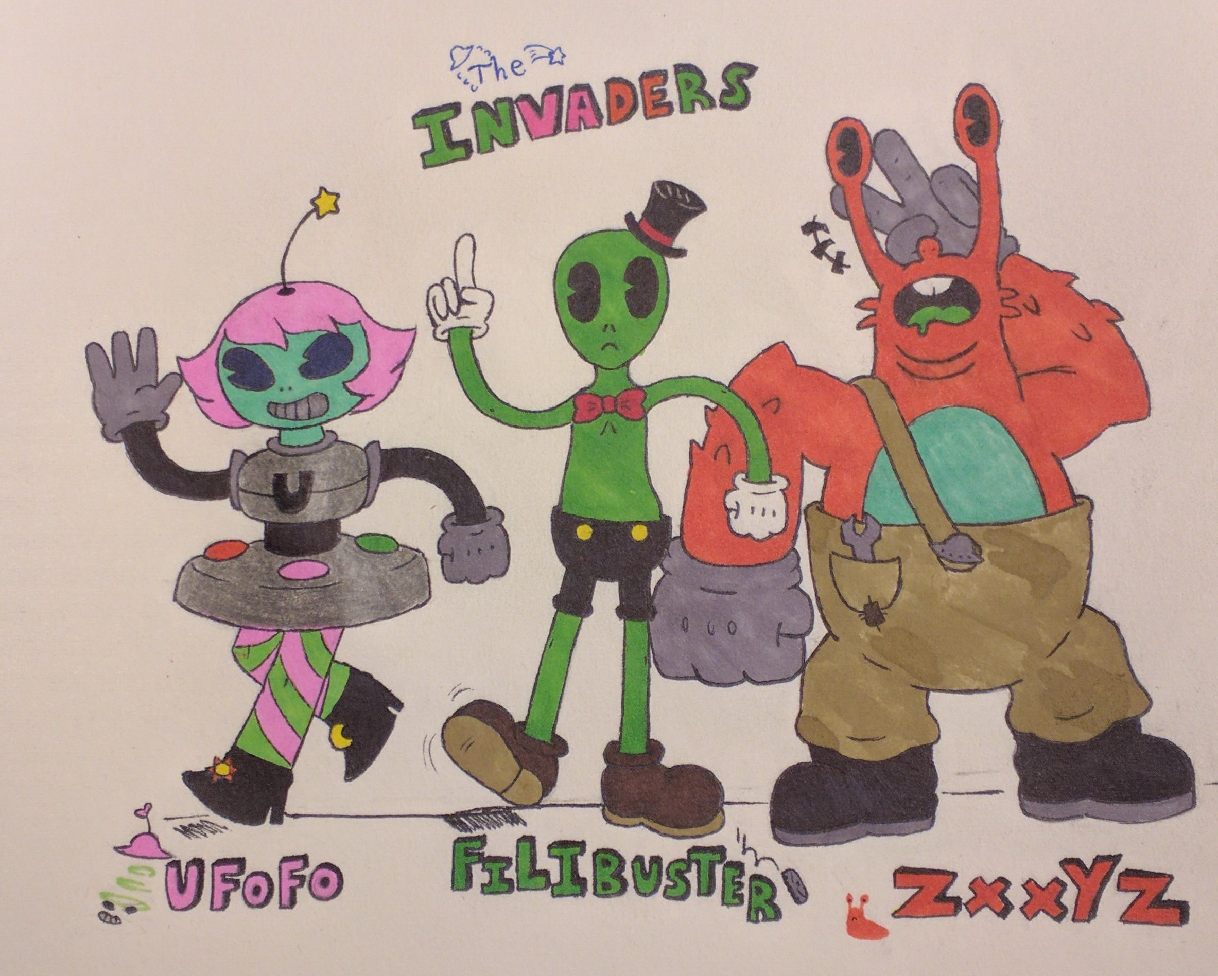 The Invaders by Dastardly-Toons on DeviantArt