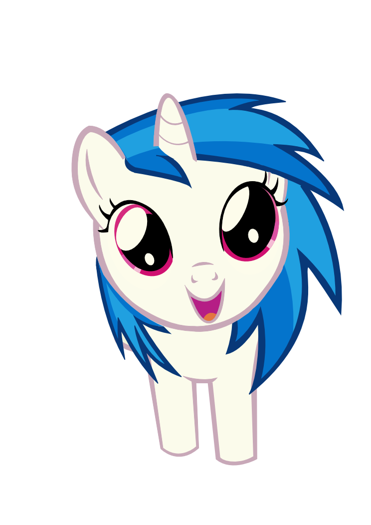 Vinyl Scratch Filly