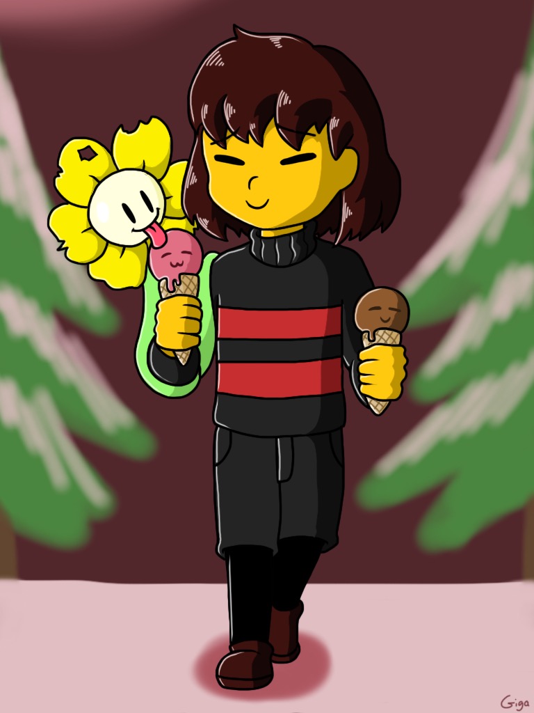 Underfell Frisk And Flowey By Gigagoku30 On Deviantart Underfell Frisk And Flowey By Gigagoku30 On Deviantart