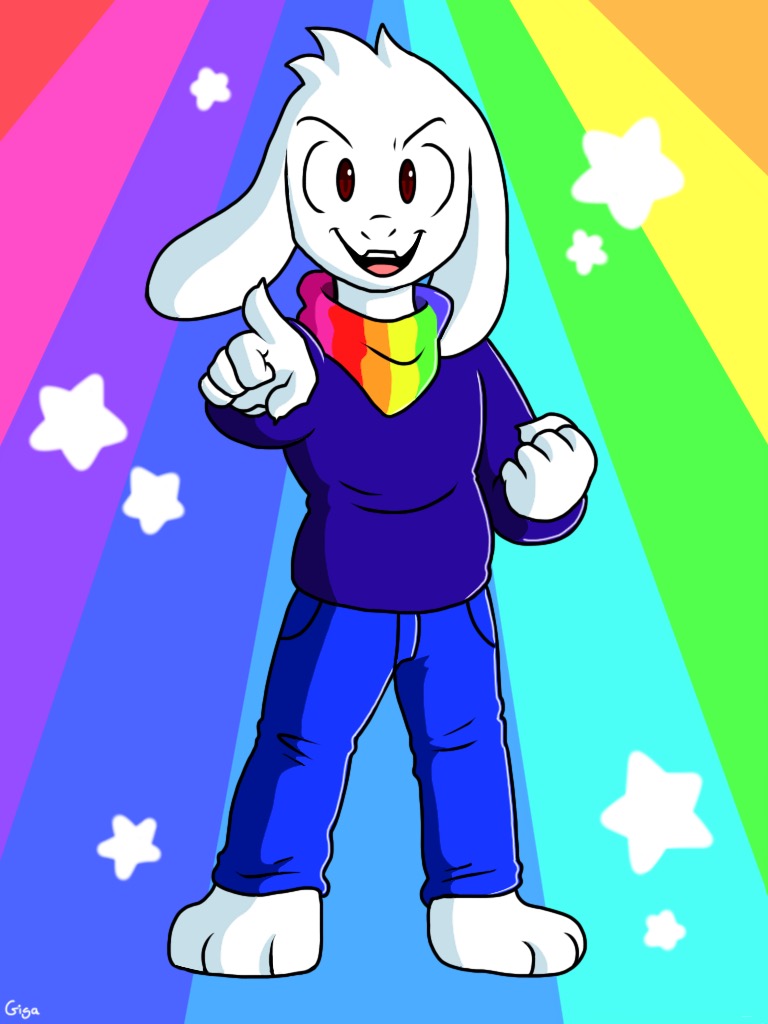 Storyshift Asriel by Gigagoku30 on DeviantArt