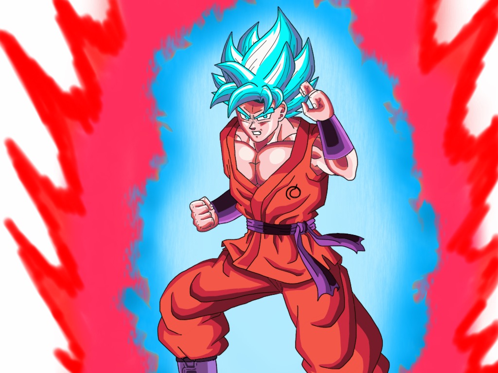 Son Goku - Super Saiyan Blue - Kaioken PNG by Teejee67 on DeviantArt