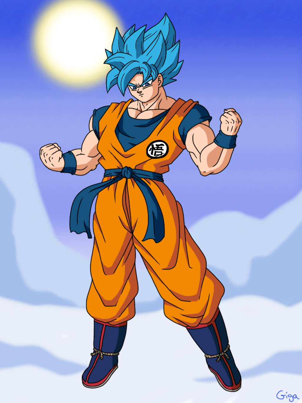 Goku Super Saiyajin Blue by arbiter720 on DeviantArt  Anime dragon ball  goku, Anime dragon ball super, Dragon ball super goku