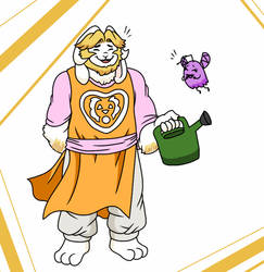 TOMR Asgore and Aurore