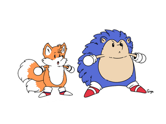 It's Sonic and Tails !