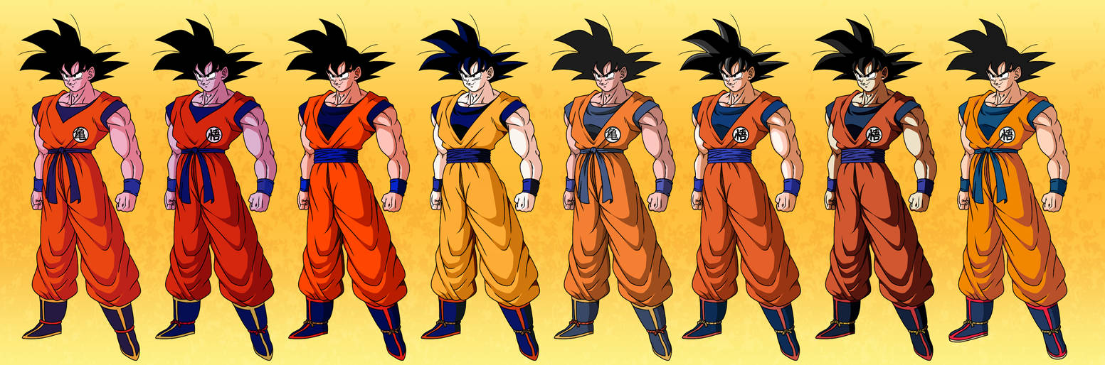 Goku Color Wheel
