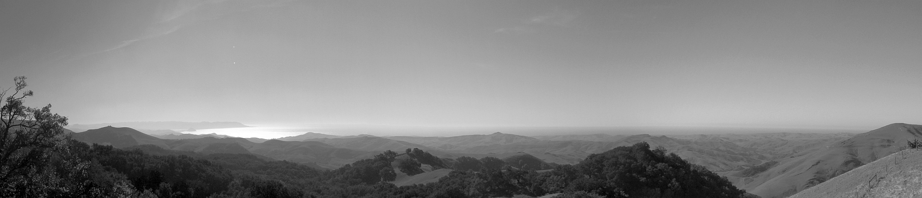 Santa Lucia Range Panorama