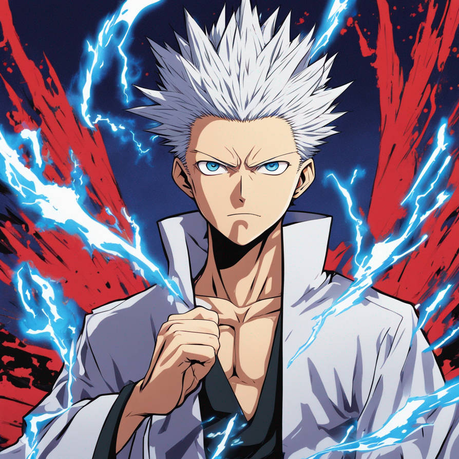 Gojo Satoru in a Roof | Jujutsu Kaisen by JMasaryk on DeviantArt