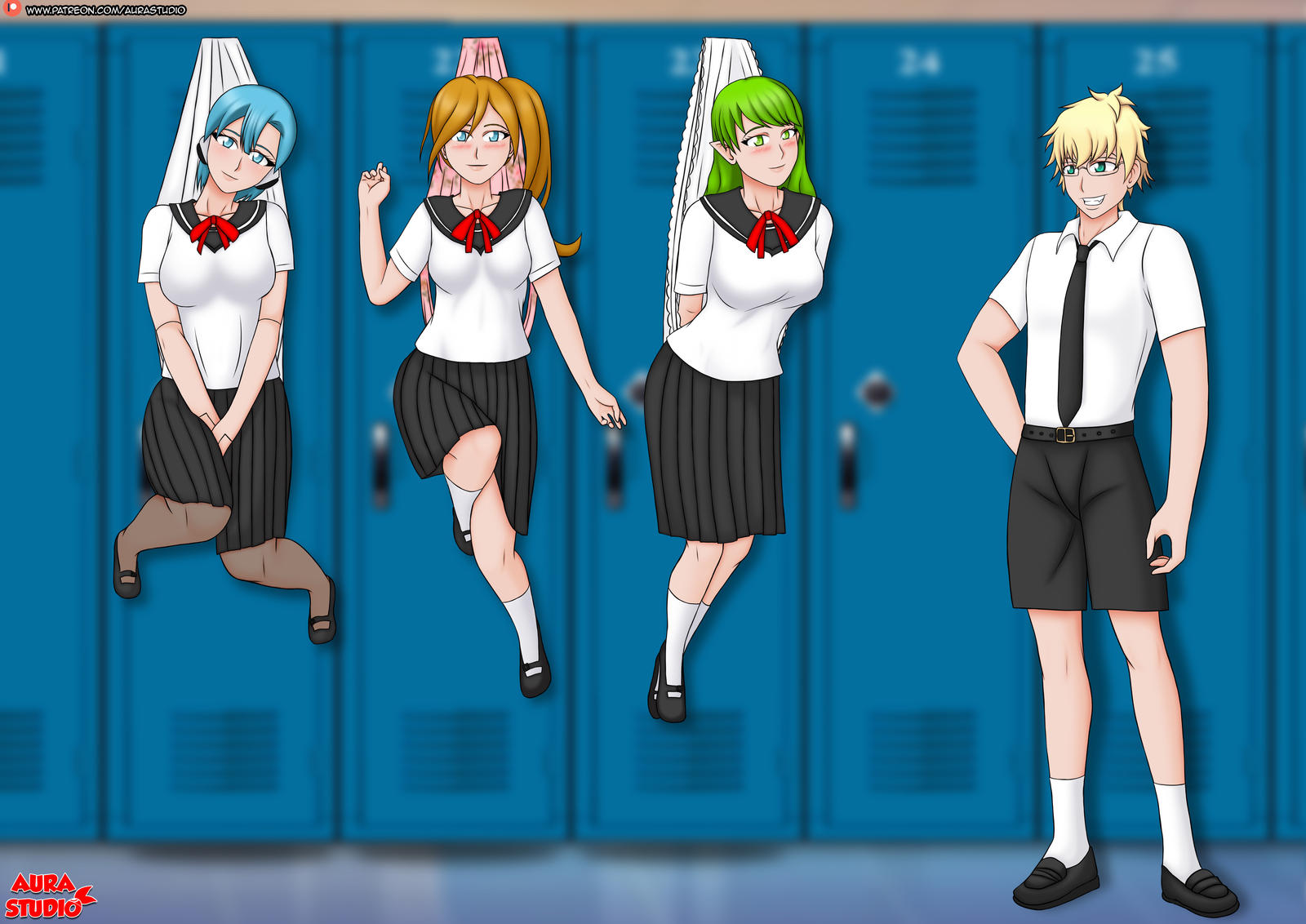 wedgies in high school by aurastudio on DeviantArt