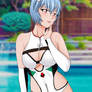 rei ayanami - swimsuit