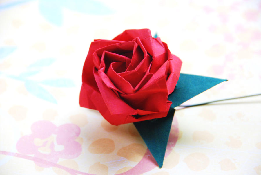 Origami Rose Bouquet