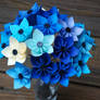 Shades of Blue Kusudama