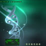 Terablitz Matrix Green Rainmeter Skin 1.11.b 04
