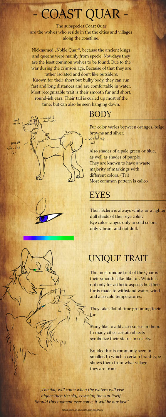 Coast Quar - INFO CHART by BIueKing on DeviantArt