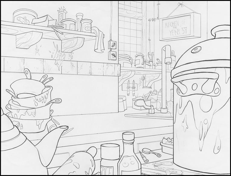 Messy Kitchen by Vangelo-18 on DeviantArt Messy Kitchen by Vangelo-18 on DeviantArt