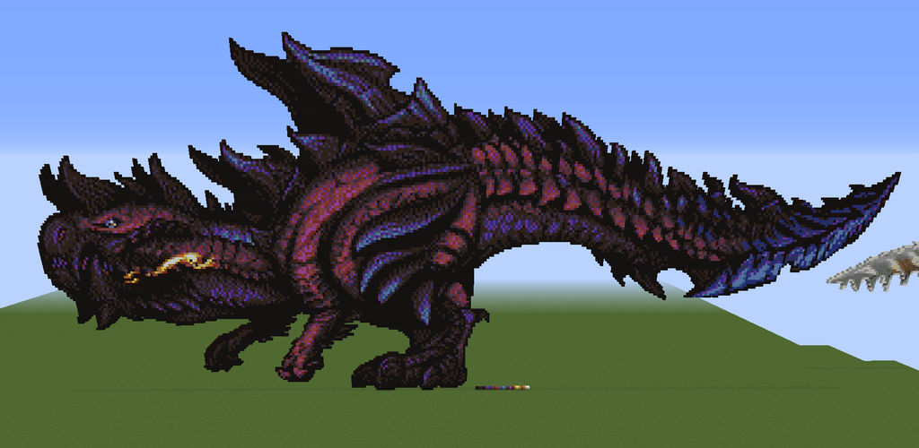 Minecraft Glavenus/Dinovaldo Pixel Art