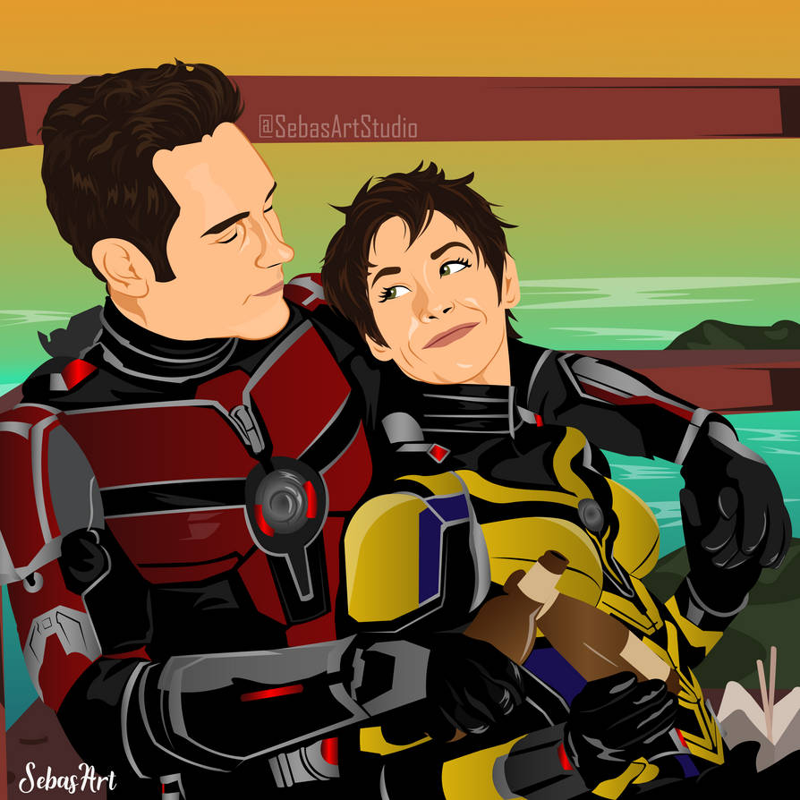 ANT-MAN AND THE WASP by SebasArtStudio on DeviantArt
