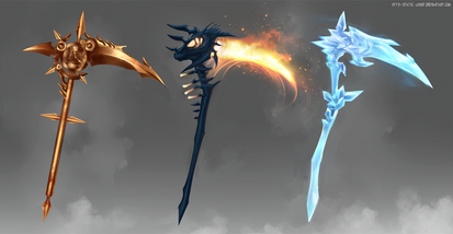 Fantasy scythe