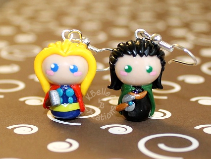 Thor Loki Earrings