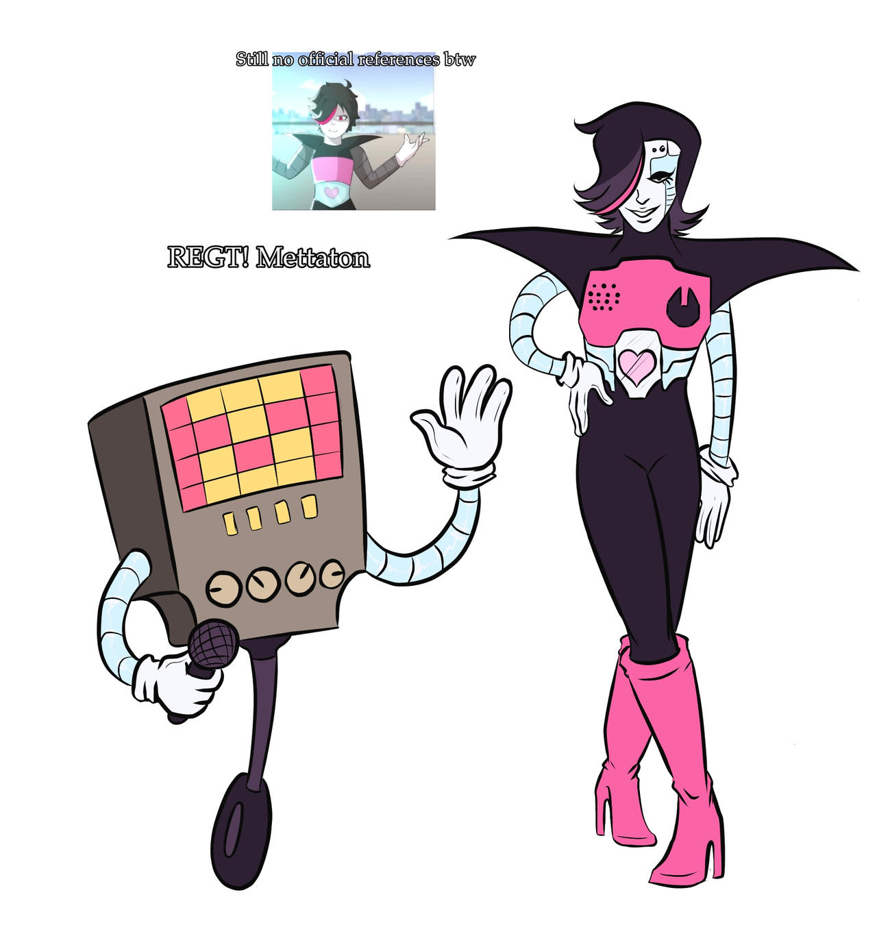 Mettaton | Re-Glitchtale by rnp5324 on DeviantArt