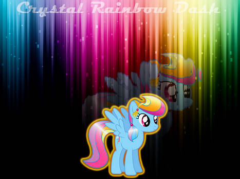 Crystal Rainbow Dash