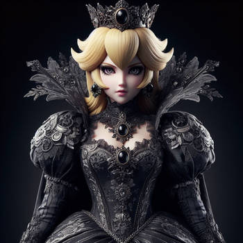 Dark Queen Princess Peach