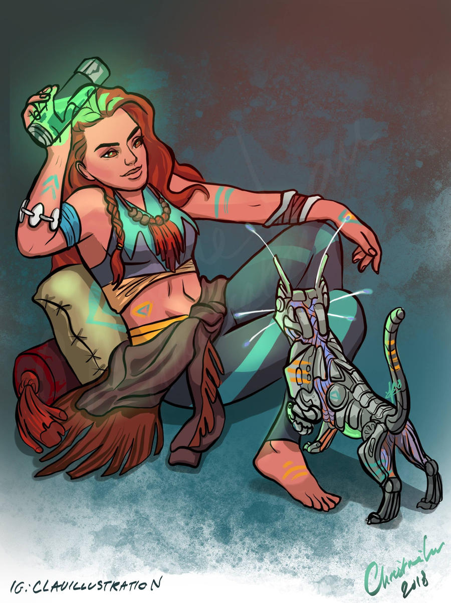 Chillin Like A Kitten by Asenceana
