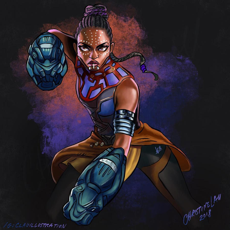 Princess of Wakanda by Asenceana