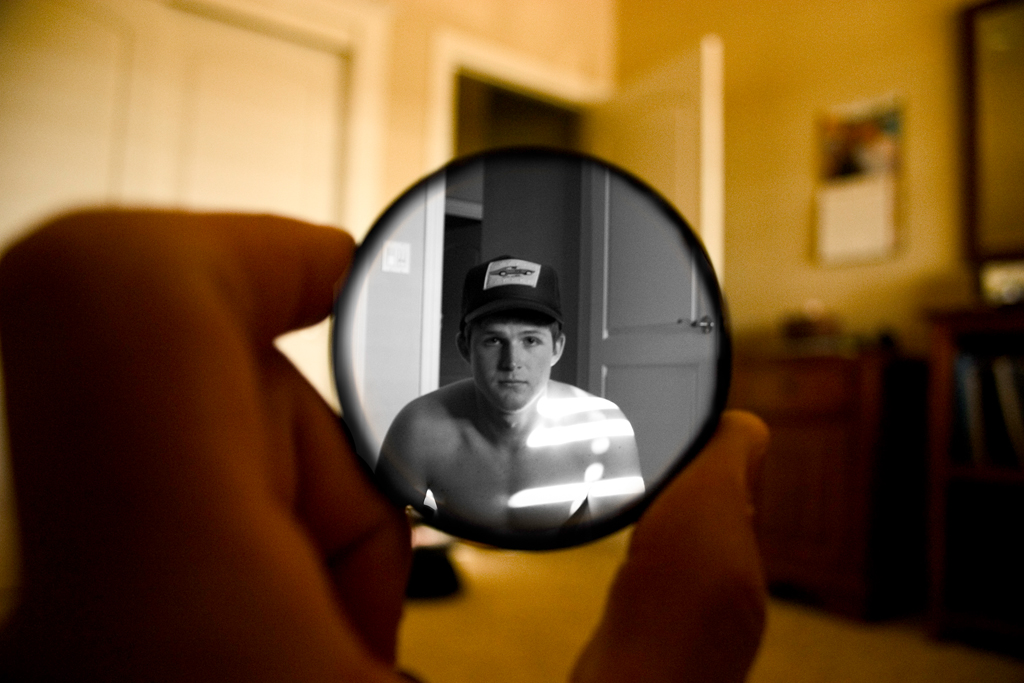 Me, in a lens...