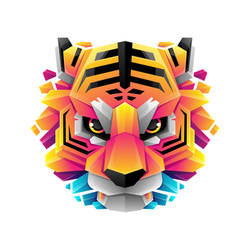 Colorful Tiger