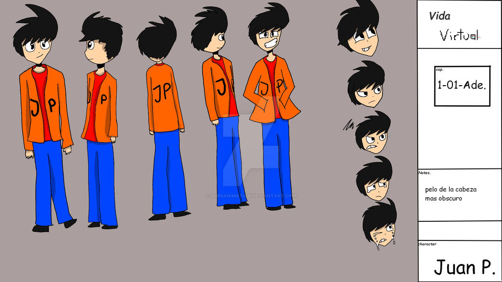 Deviantart Juan Juan character plataform by DubsAnimation on DeviantArt